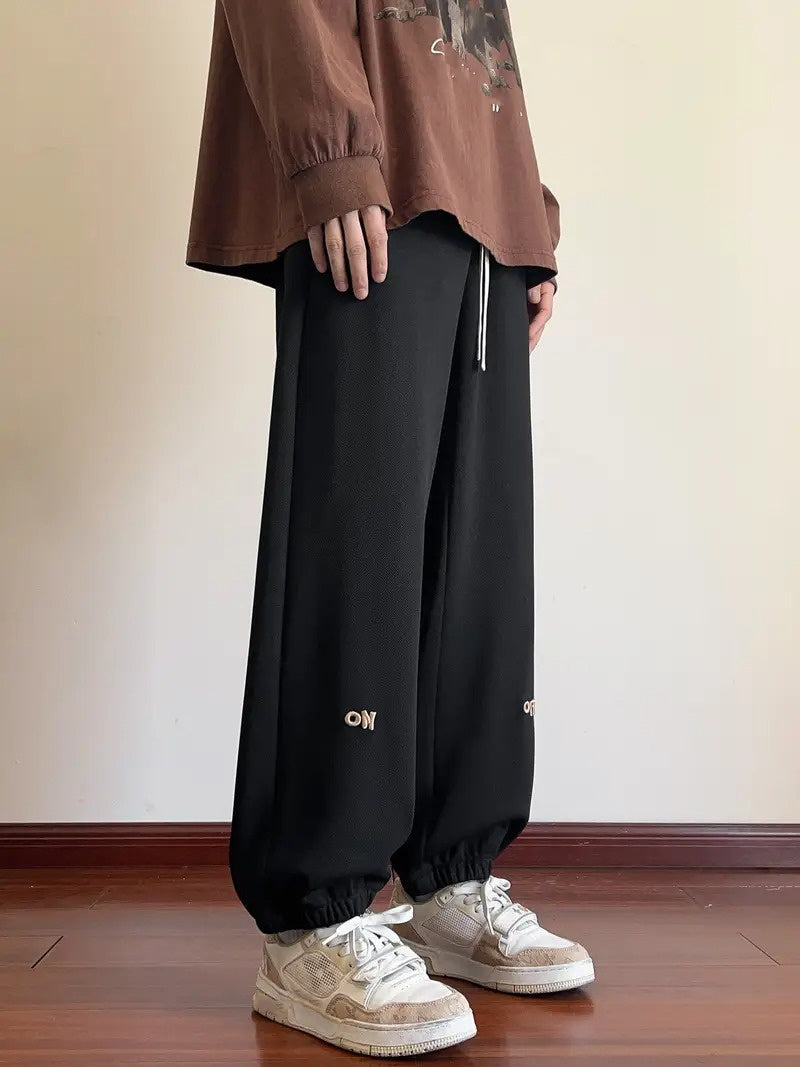 Men's Sweatpants with Embroidery