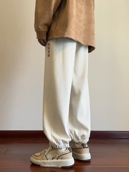 Men's Sweatpants with Embroidery