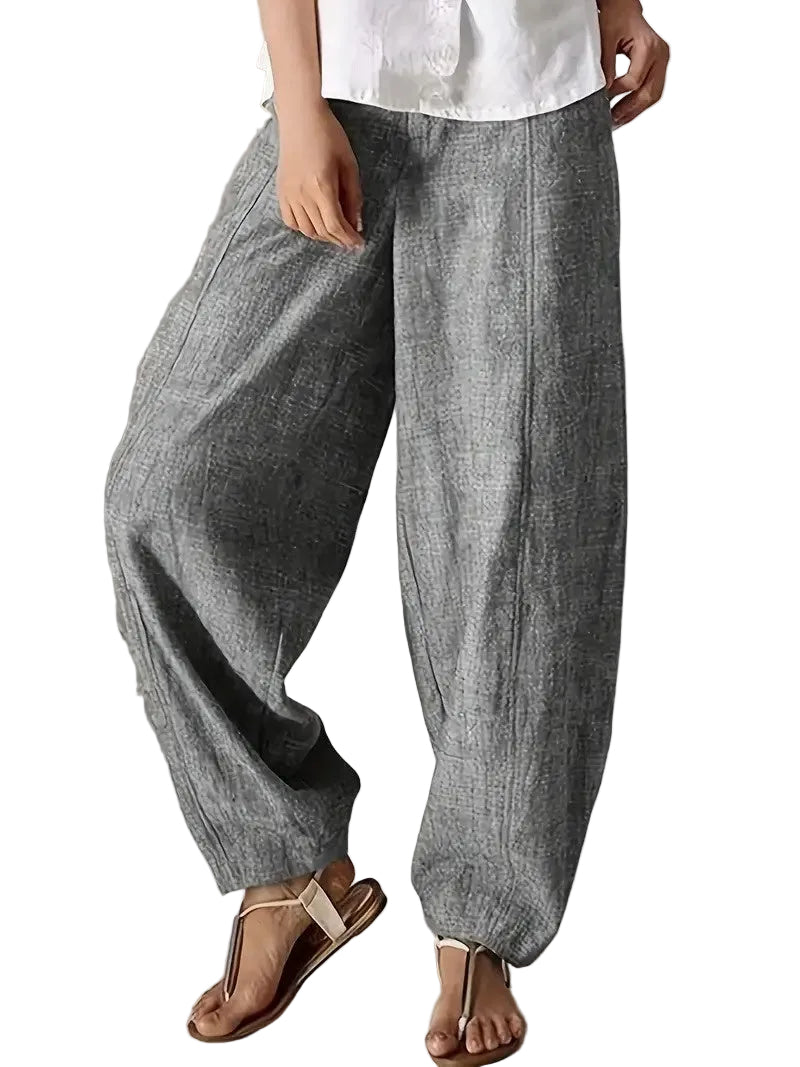 Women's Tapered Wide-Leg Pants