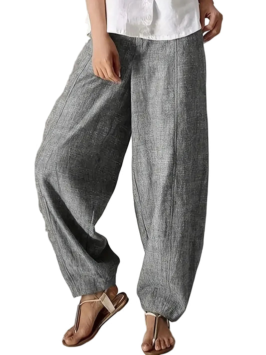 Women's Tapered Wide-Leg Pants