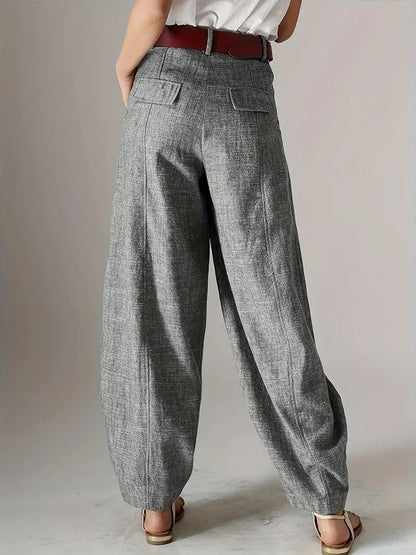 Women's Tapered Wide-Leg Pants