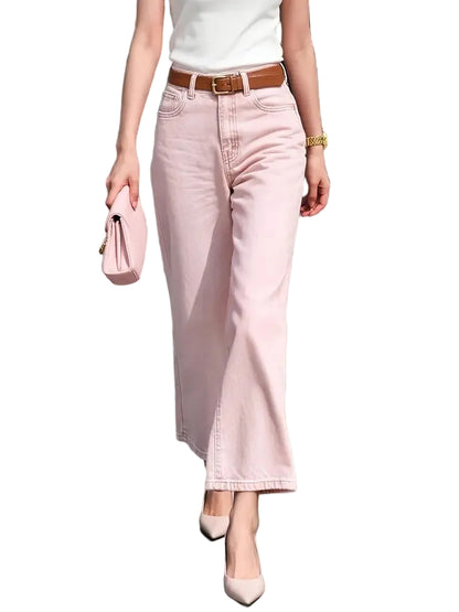 Women's Wide-Leg Cropped Pants